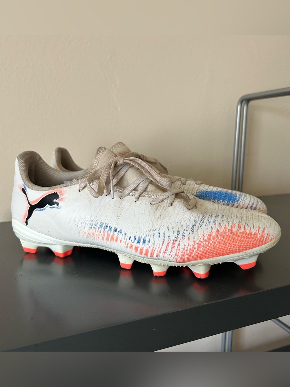 Puma Soccer Cleats White Size 8 Men’s Shoes